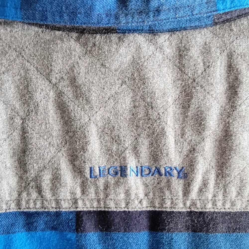 Mens flannel shacket - Picture 3 of 7